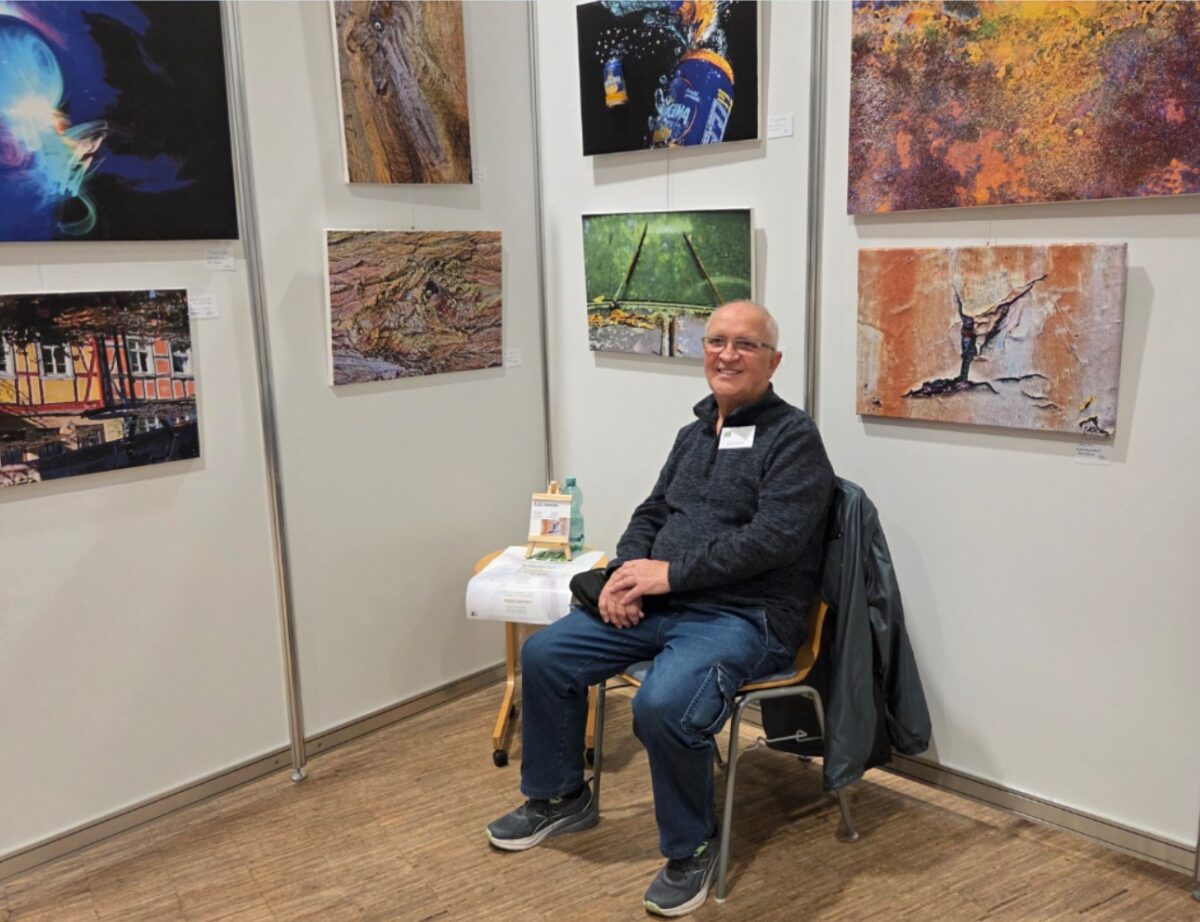 Klaus Bieleit, Auerbacher Kunstausstellung 2025 - © S. Markgraf
